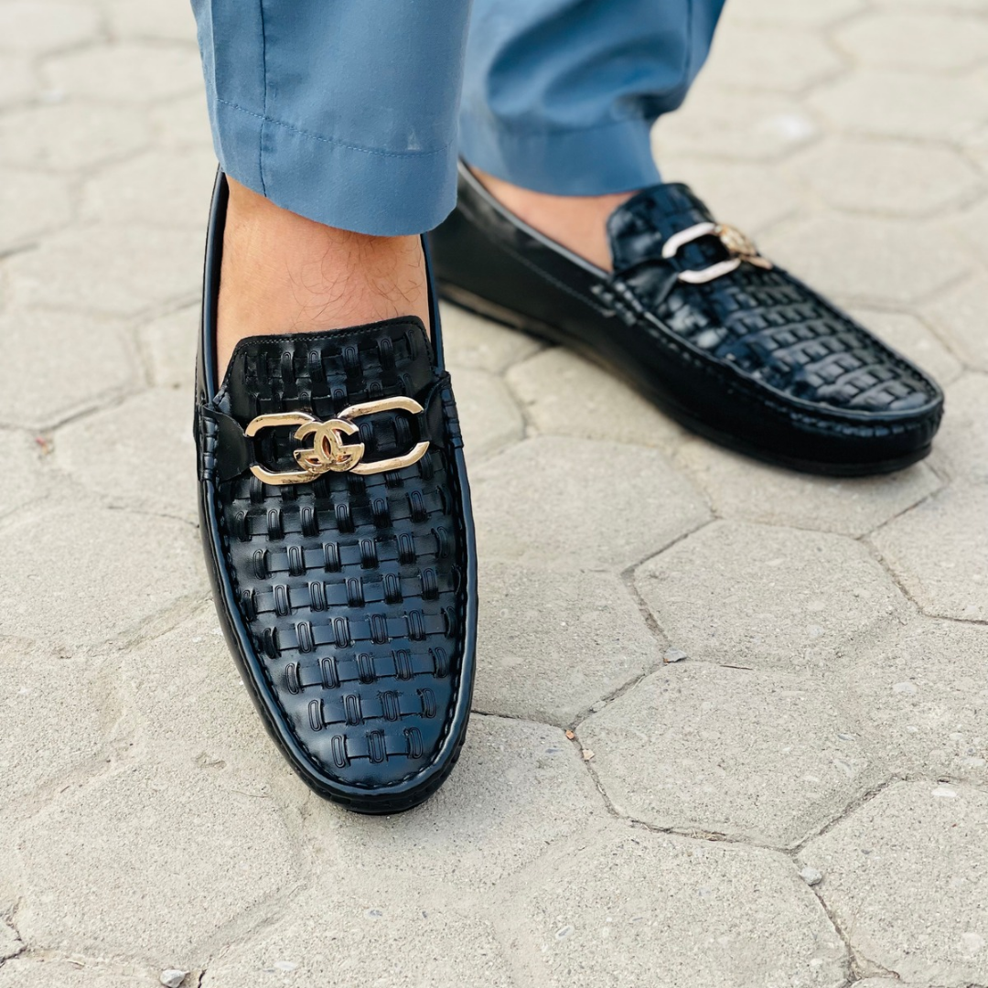 Handmade woven loafer MS-6061
